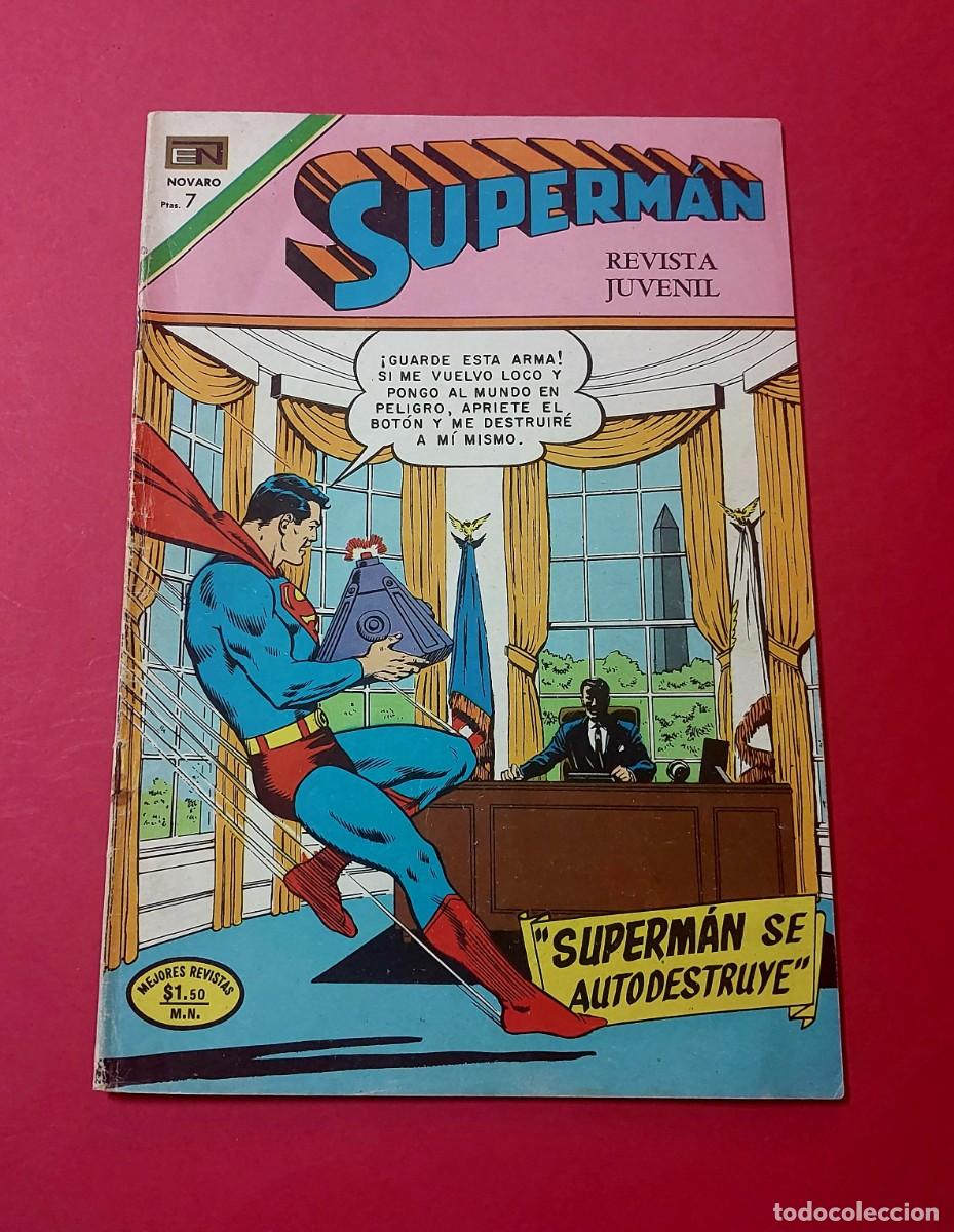 Tebeos: Superman N&ordm; 830 Novaro A&ntilde;o 1971 - Foto 1