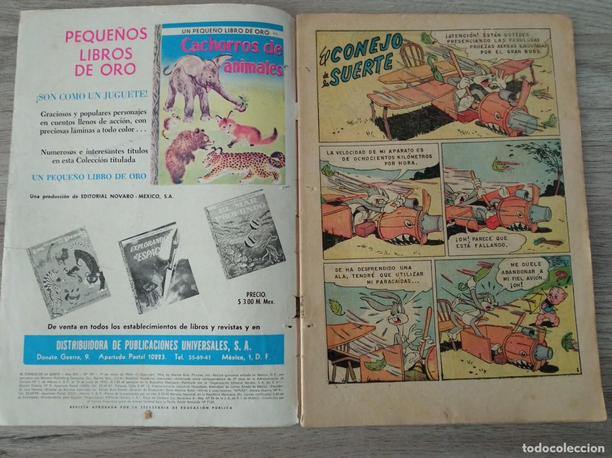 Tebeos: EL CONEJO DE LA SUERTE N&ordm; 191 - Foto 2