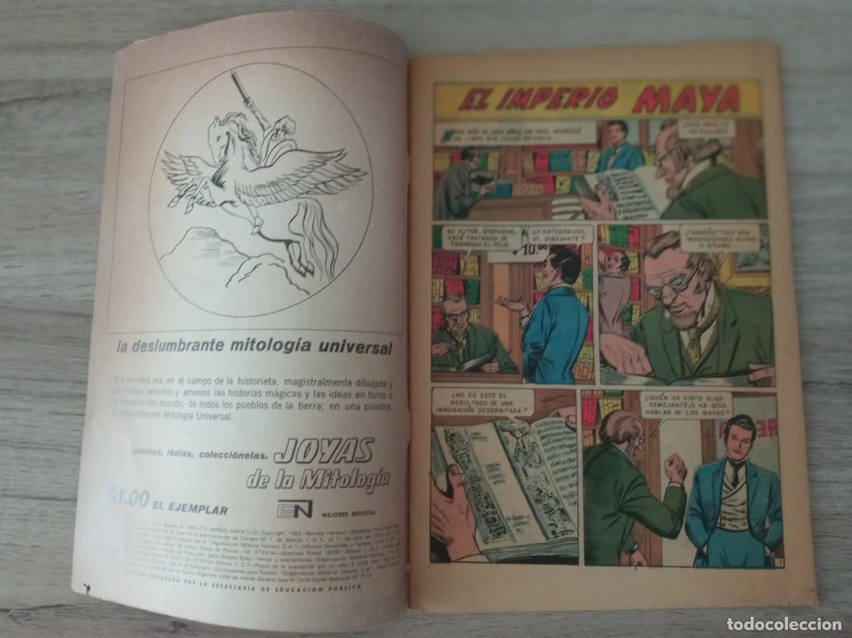 Tebeos: EPOPEYA N&ordm; 129, EL IMPERIO MAYA - Foto 2
