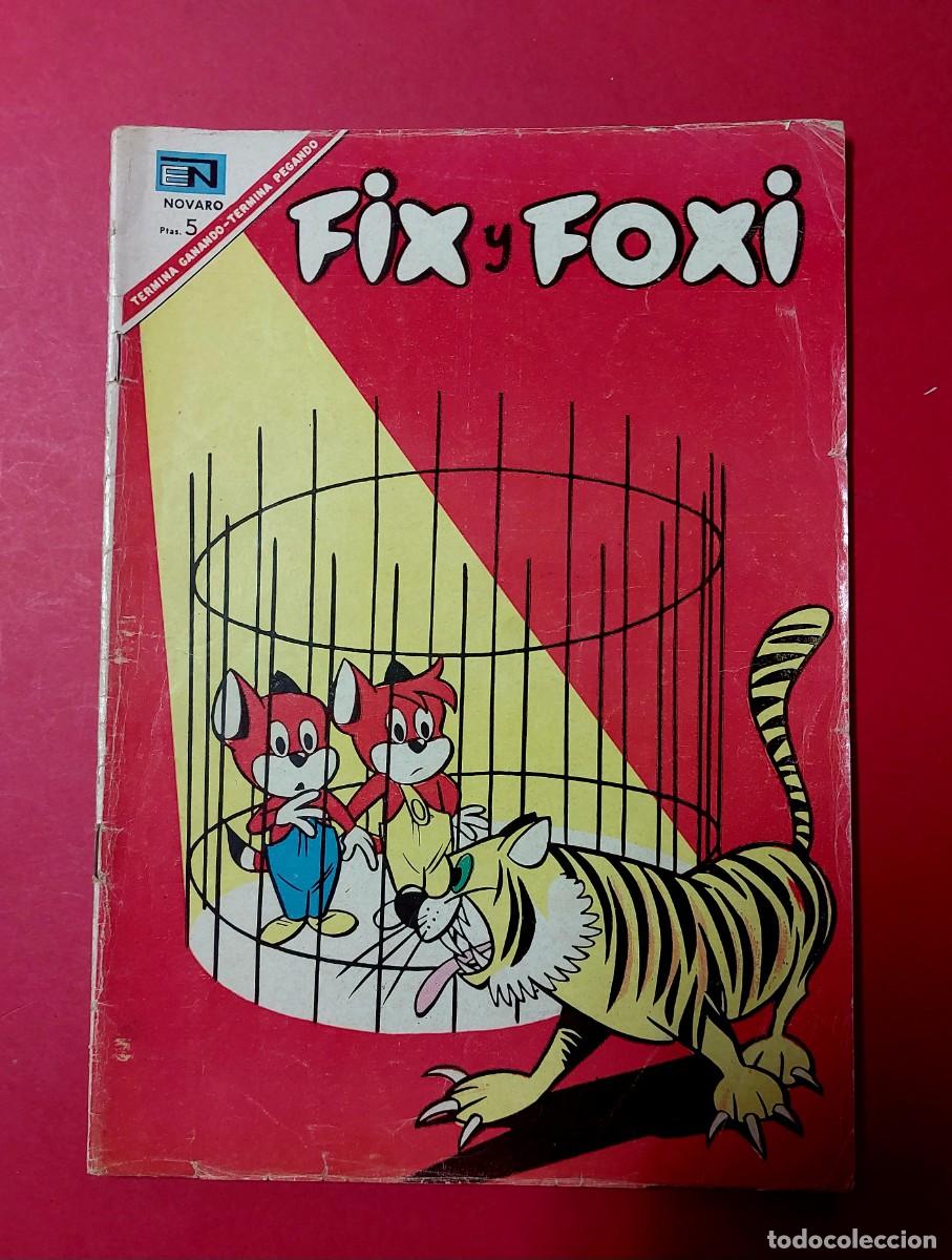 Tebeos: Fix y Foxy N&ordm; 44 Novaro 1967 Ref Rin tin tin - Foto 1