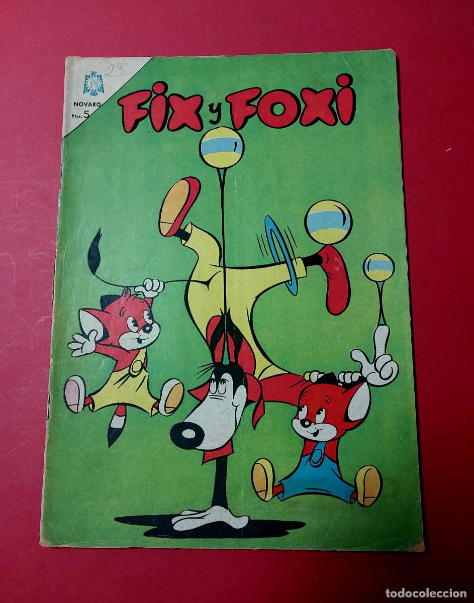 Tebeos: Fix y Foxy N&ordm; 23 Novaro 1965 Ref Rin tin tin - Foto 1