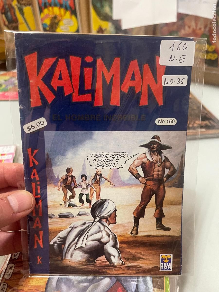 BDs: KALIMAN EDITADA EN MEXICO NUMERO 160 NORMAL ESTADO