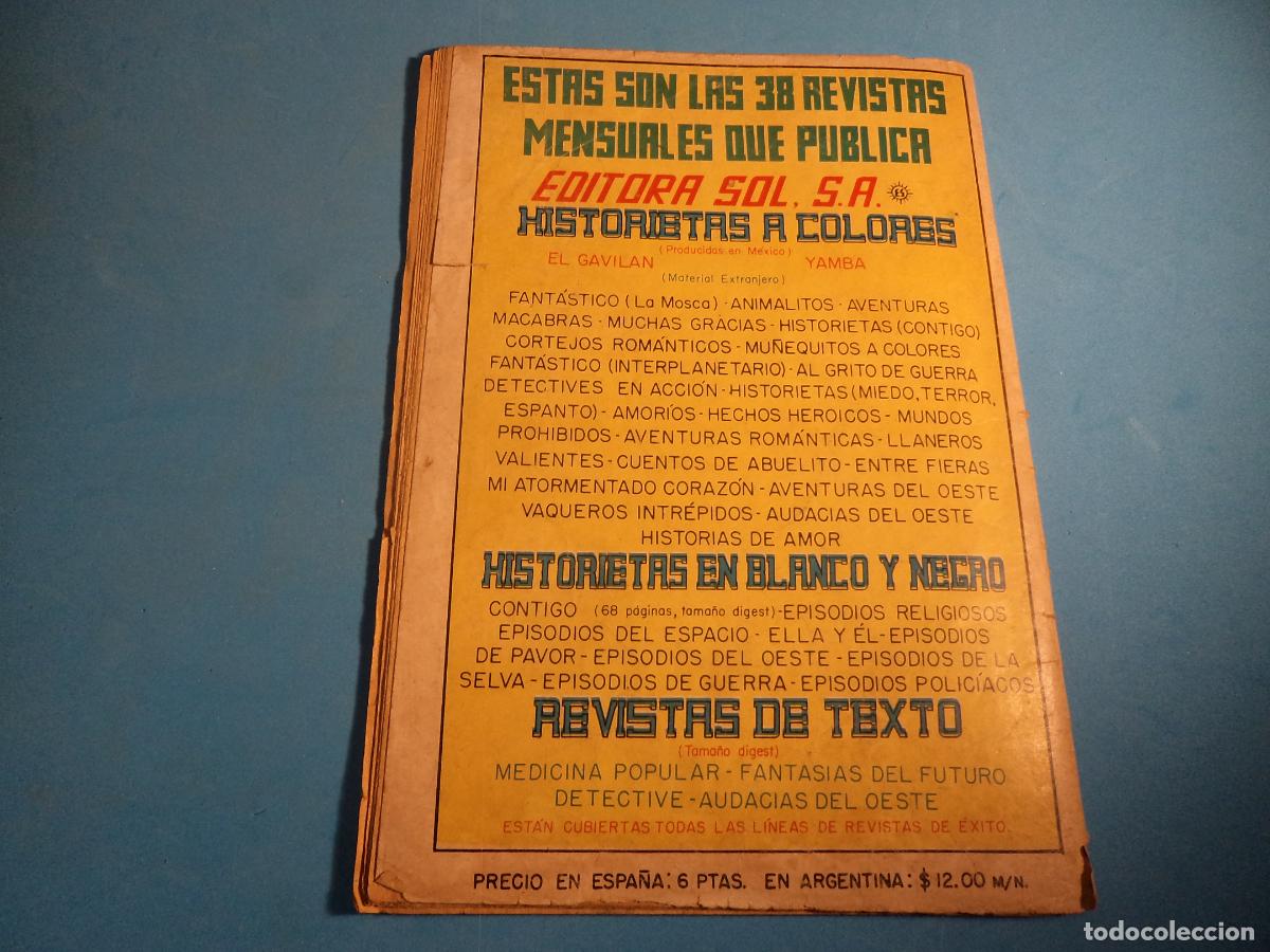 Tebeos: Llaneros Valientes. N&ordm; 96. Ediciones Sol. Castigado. - Foto 3