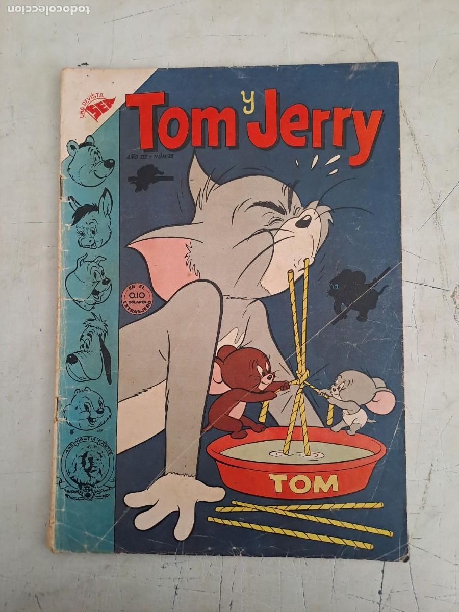 Tebeos: Tom y Jerry 35, Novaro en buen estado - Foto 1