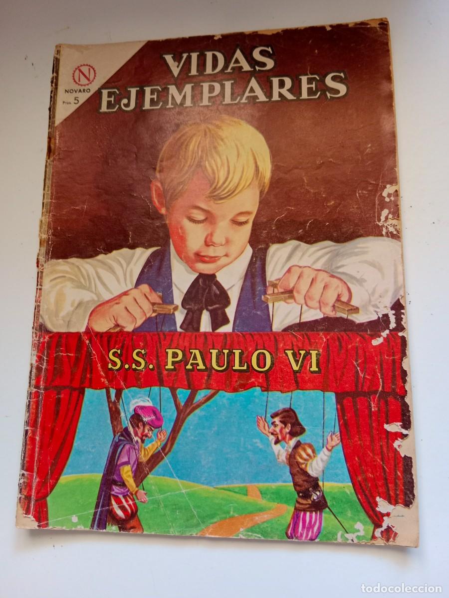 Tebeos: VIDAS EJEMPLARES. NOVARO. S.S.PAULO VI - Foto 1