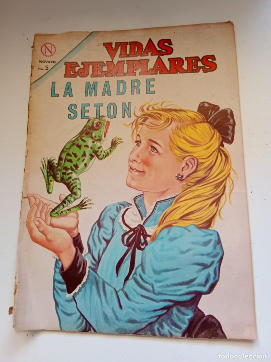 Tebeos: VIDAS EJEMPLARES. NOVARO. LA MADRE SETON - Foto 1