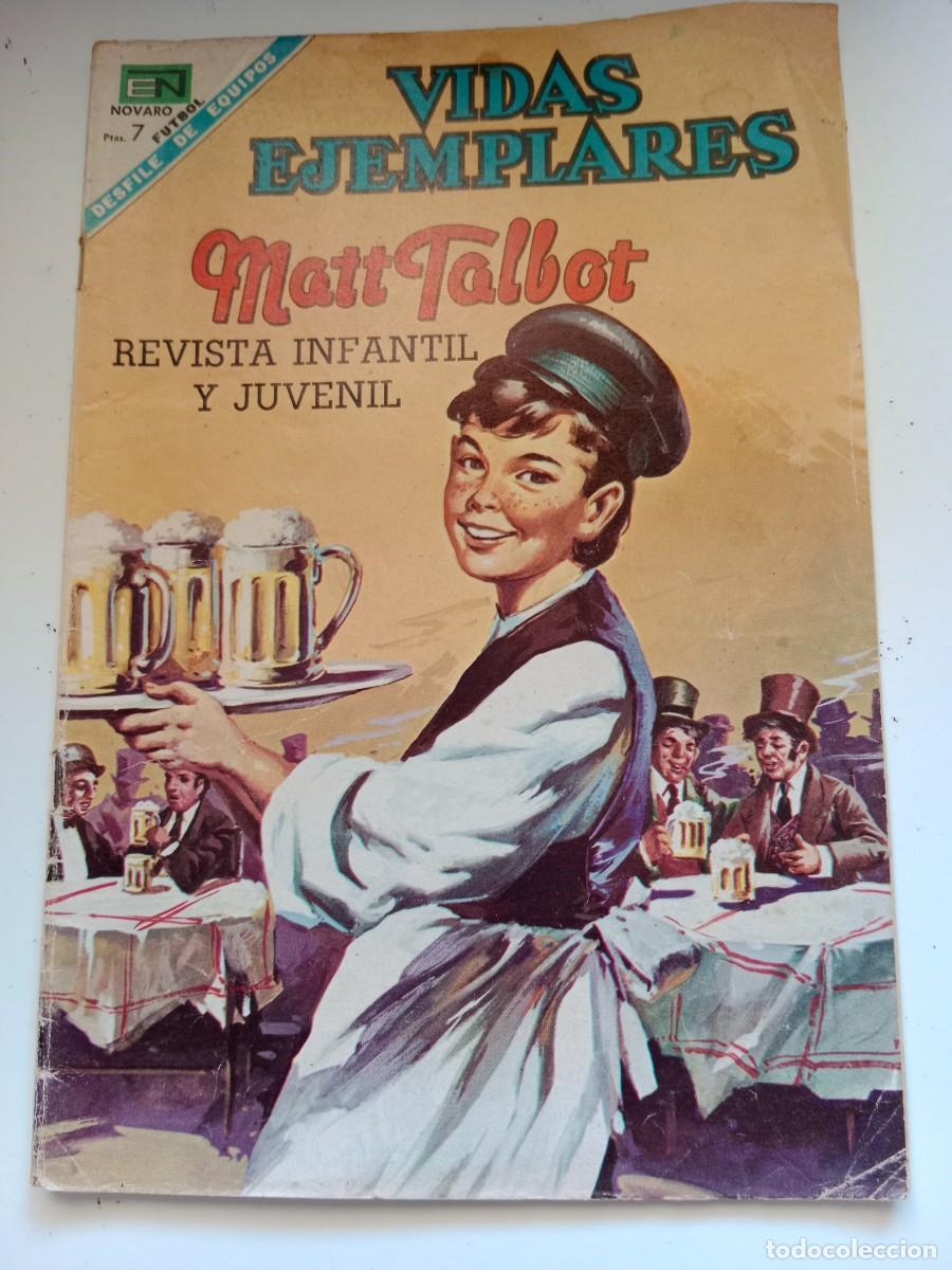 Tebeos: VIDAS EJEMPLARES. NOVARO. MATT TALBOT - Foto 1