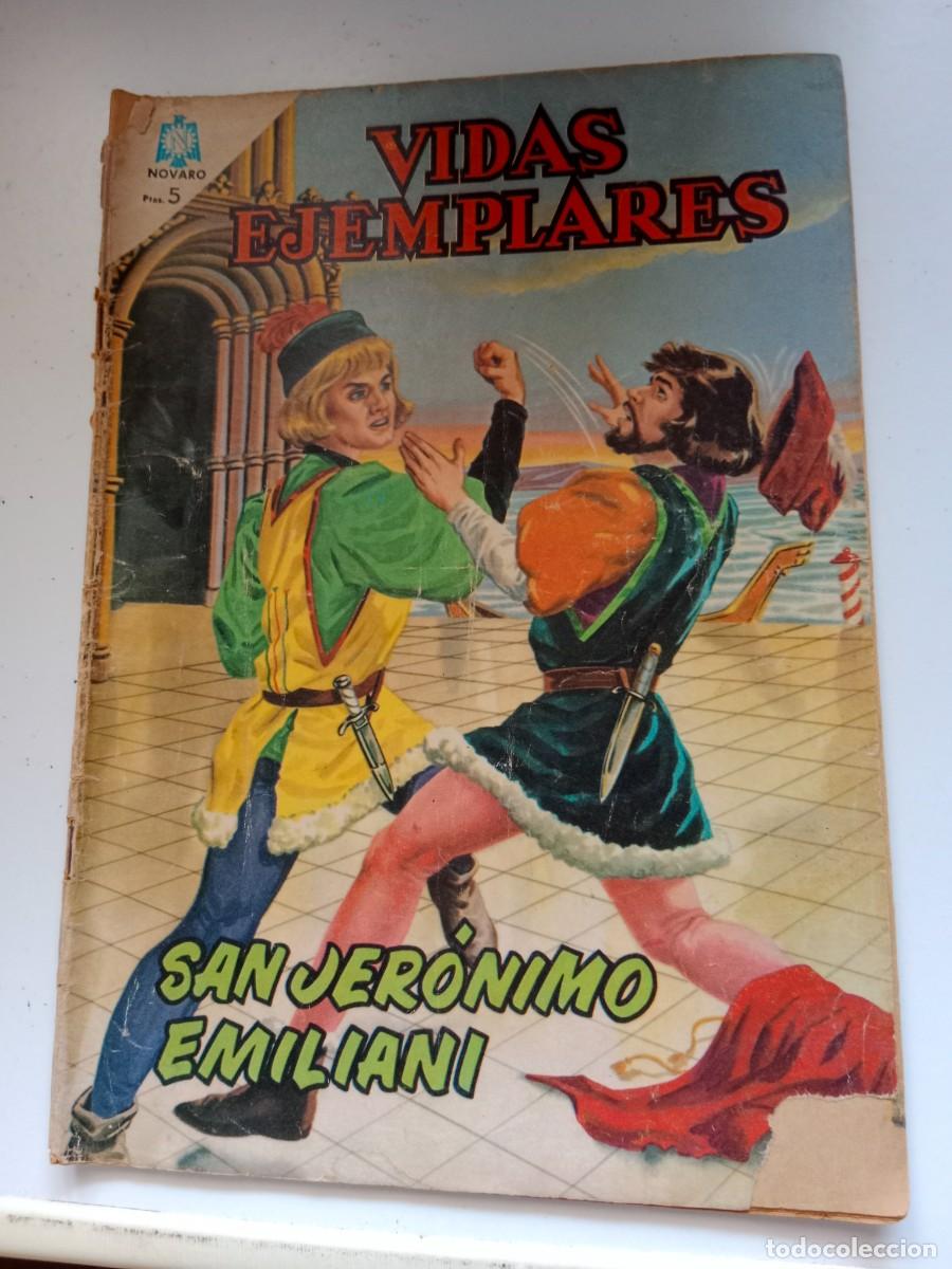 Tebeos: VIDAS EJEMPLARES. NOVARO. SAN JER&Oacute;NIMO EMILIANI - Foto 1