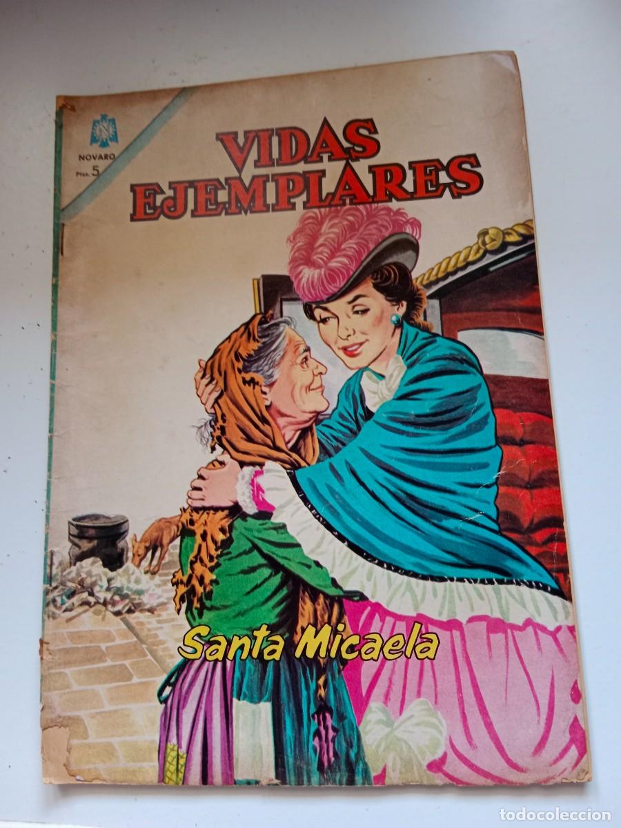 Tebeos: VIDAS EJEMPLARES. NOVARO. SANTA MICAELA - Foto 1