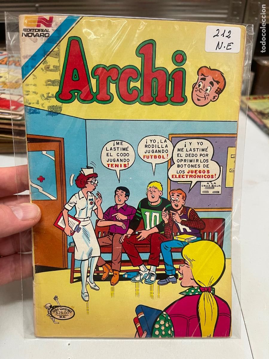 BDs: ARCHI SERIE AVESTRUZ EDITORIAL NOVARO NUMERO 212 NORMAL ESTADO