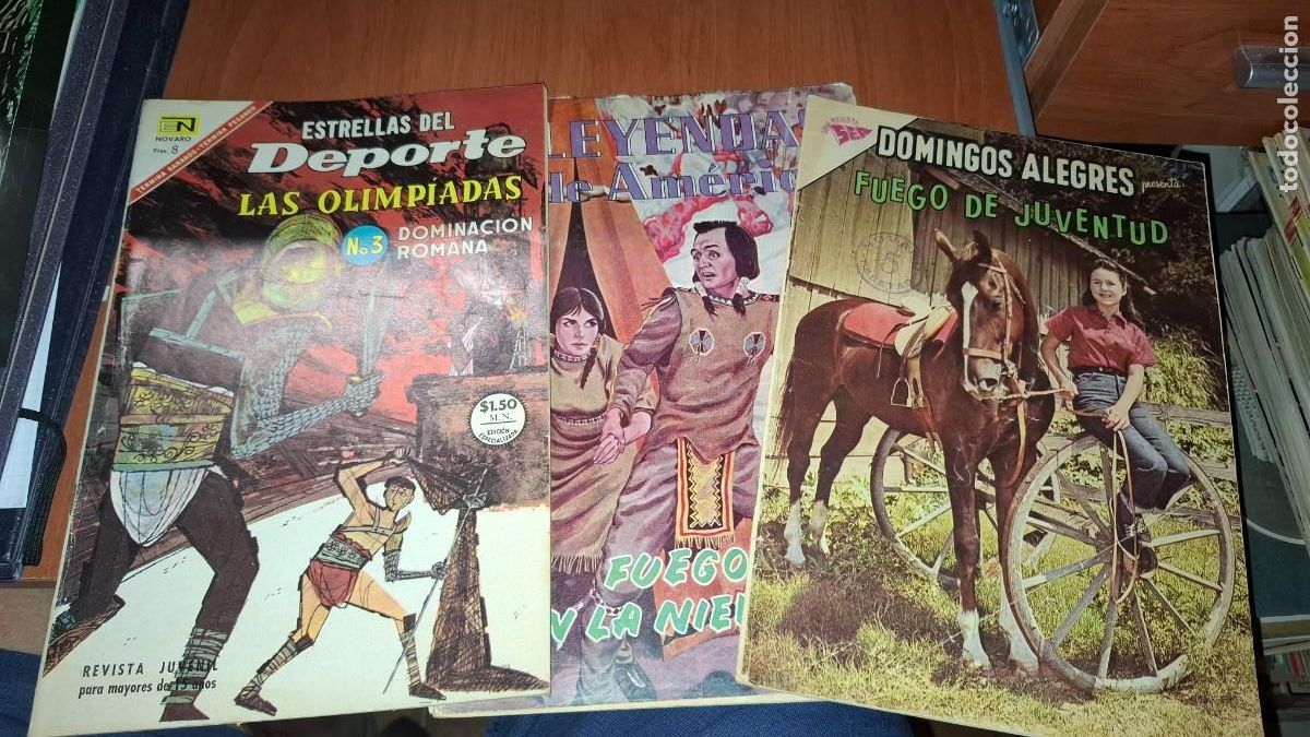 Tebeos: Tebeos de novaro, superman, domingos alegres, estrellas del deporte, etc - Foto 1