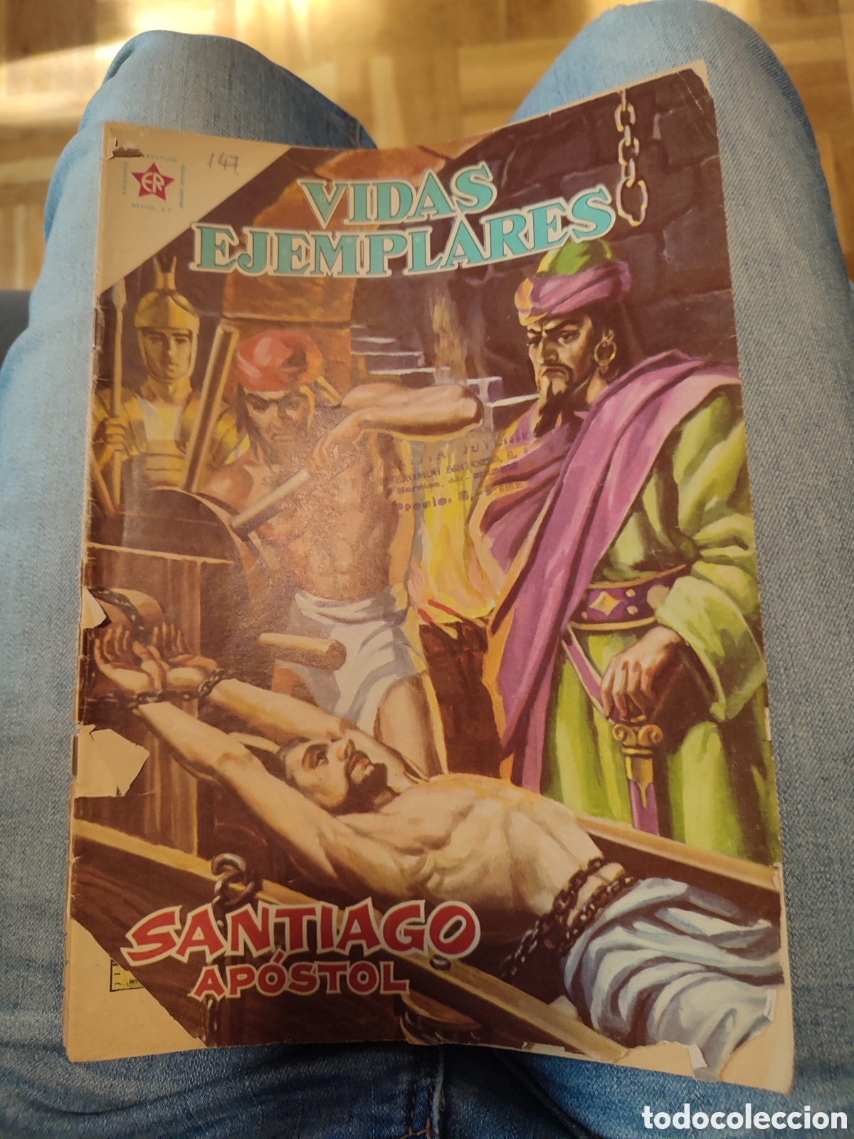 Tebeos: Vidas ejemplares, Santiago Ap&oacute;stol n&uacute;m 147 - Foto 1