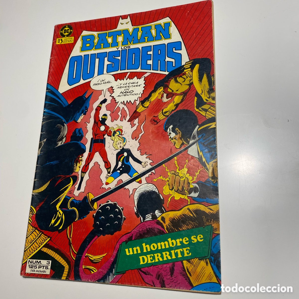 Tebeos: Batman y los outsiders #1 / #3 / #4 / #8 (80s) - Foto 3