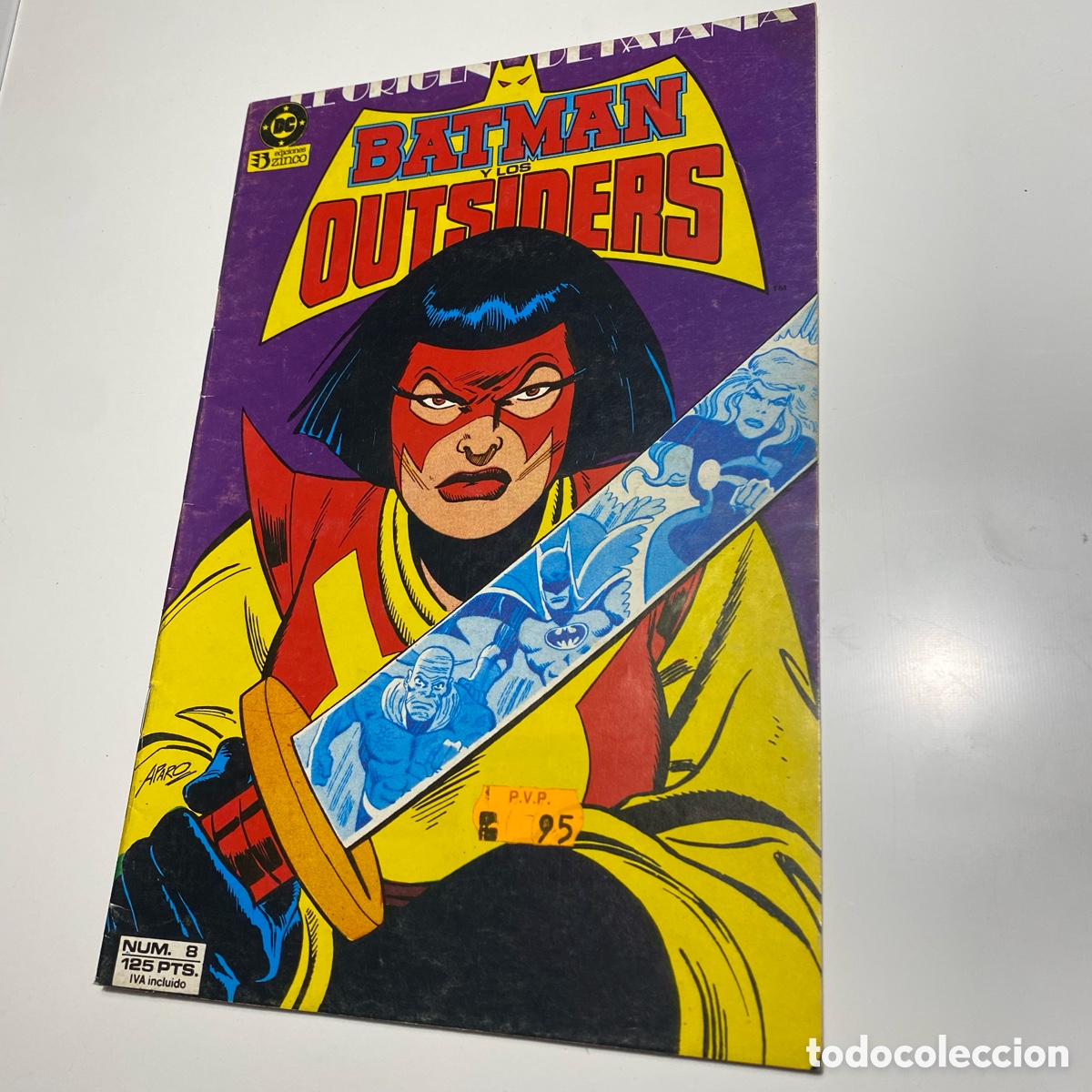 Tebeos: Batman y los outsiders #1 / #3 / #4 / #8 (80s) - Foto 5