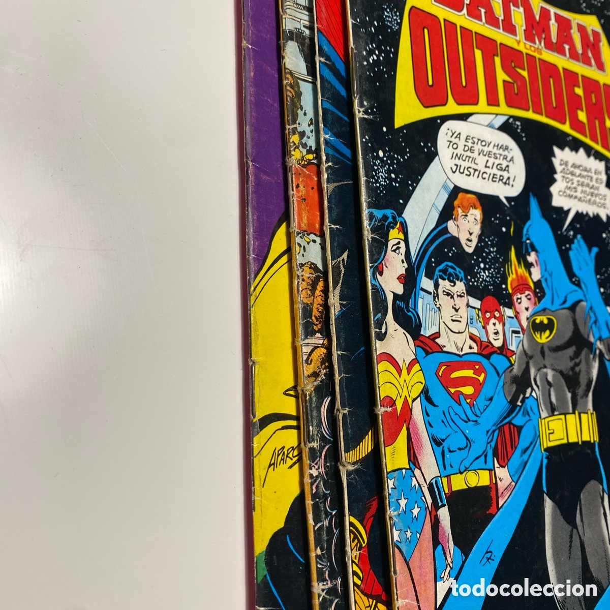 Tebeos: Batman y los outsiders #1 / #3 / #4 / #8 (80s) - Foto 6