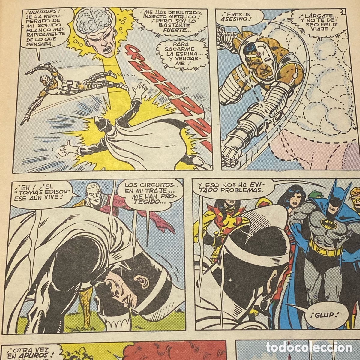 Tebeos: Batman y los outsiders #1 / #3 / #4 / #8 (80s) - Foto 21