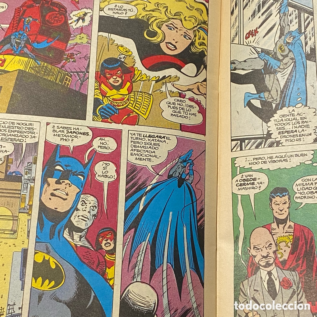 Tebeos: Batman y los outsiders #1 / #3 / #4 / #8 (80s) - Foto 23