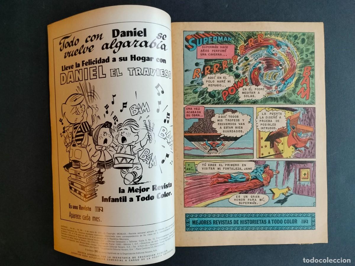 Tebeos: SUPERMAN N&ordm; 850 EDITORIAL NOVARO COMO NUEVO!!! - Foto 2