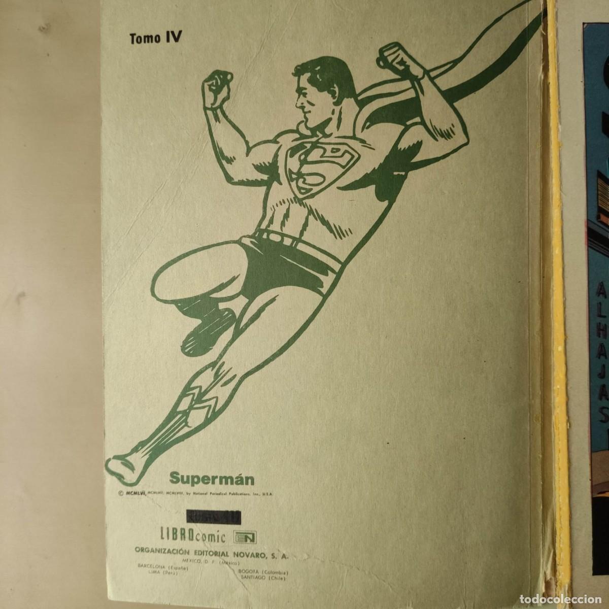 Tebeos: Superman libro c&oacute;mic. Tomo IV. Editorial Novaro - Foto 2