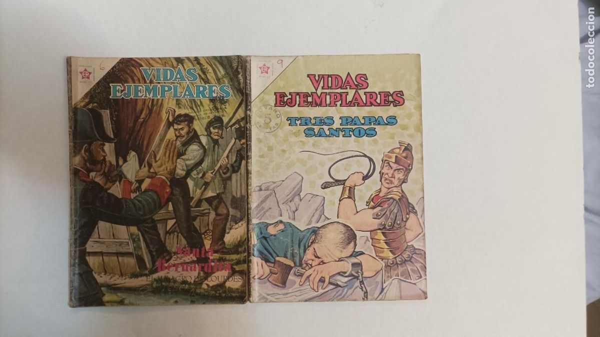 Tebeos: Vidas ejemplares n&uacute;m 145 y 152 - Foto 1