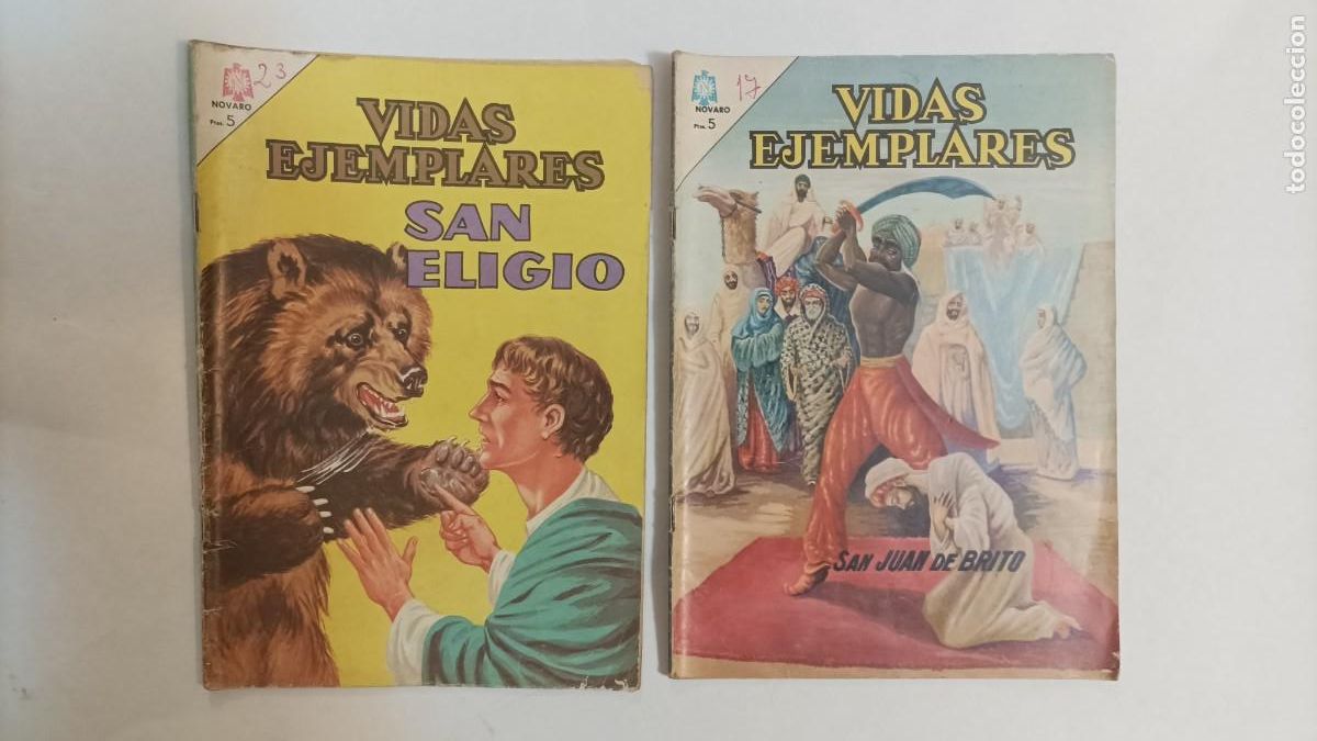 Tebeos: Vidas ejemplares n&uacute;m 197 y 210 - Foto 1