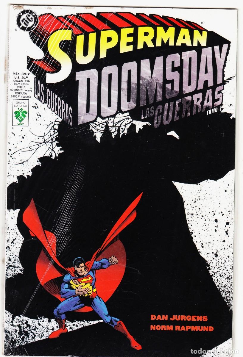 Tebeos: SUPERMAN (tomo de Ed. VID): Doomsday Las Guerras 1 (de 3). - Foto 1