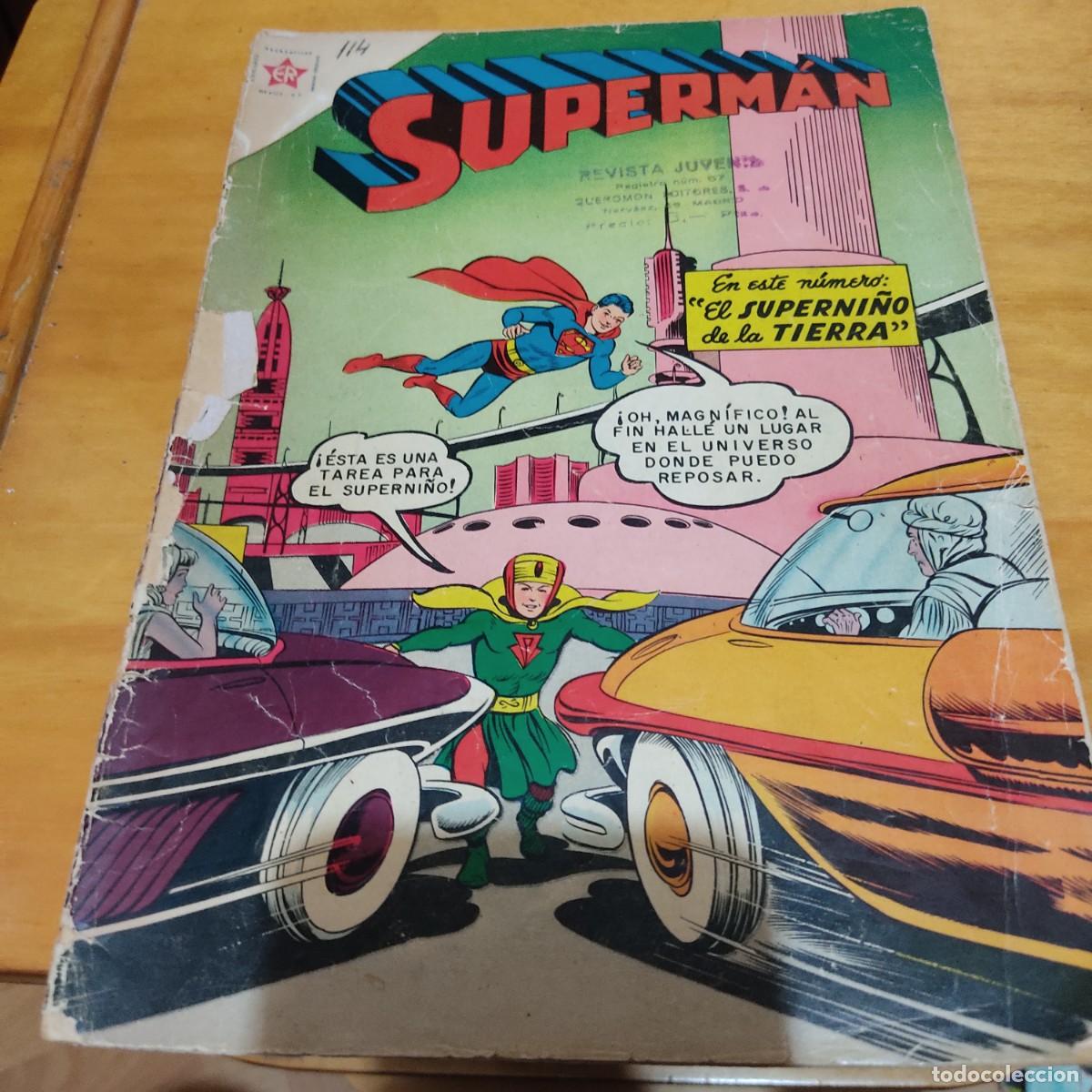 Tebeos: Superman Novaro 114, 1957 - Foto 1