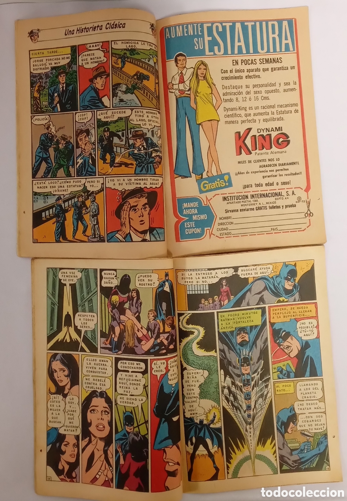 Tebeos: Lote 5 comic DC Novaro a&ntilde;os 70 - Foto 2