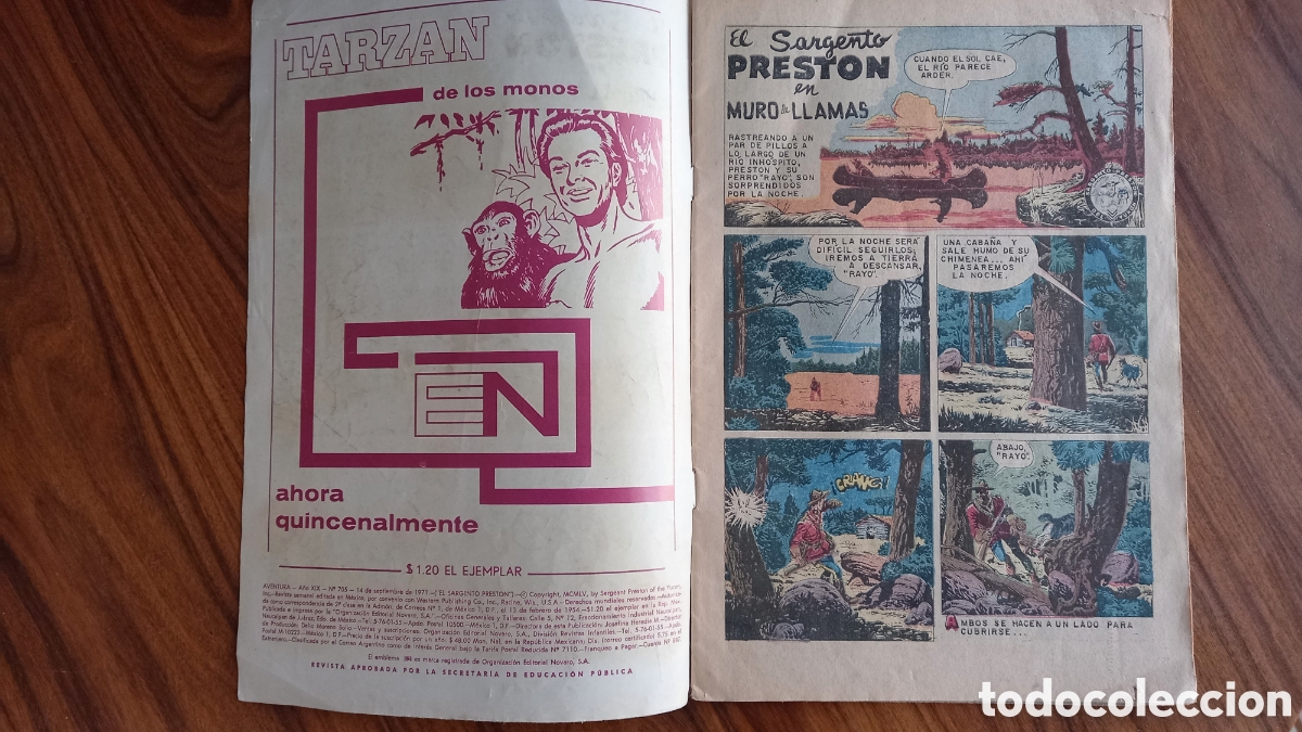 Tebeos: Tebeo NOVARO. El Sargento Preston. N&ordm; 705 - Foto 2