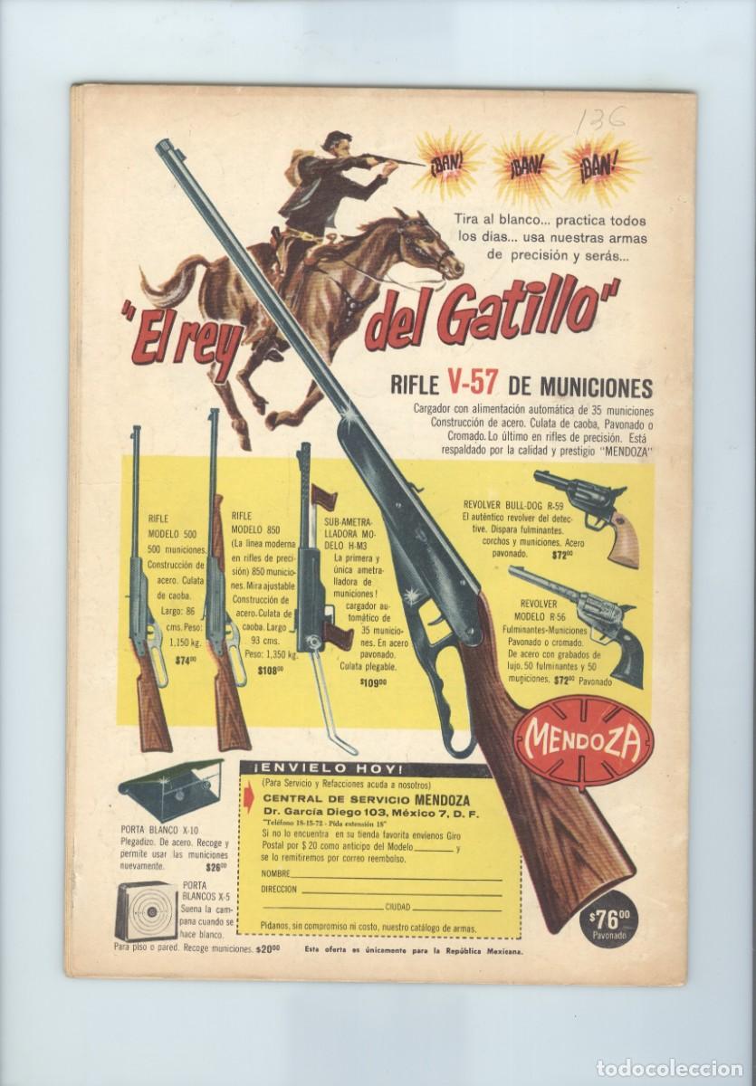 Tebeos: Novaro. Roy Rogers. 136 - Foto 2