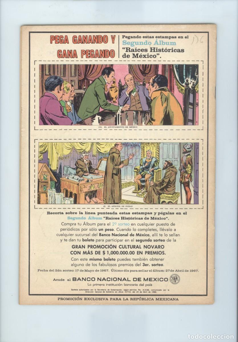 Tebeos: Novaro. Roy Rogers. 176. - Foto 2