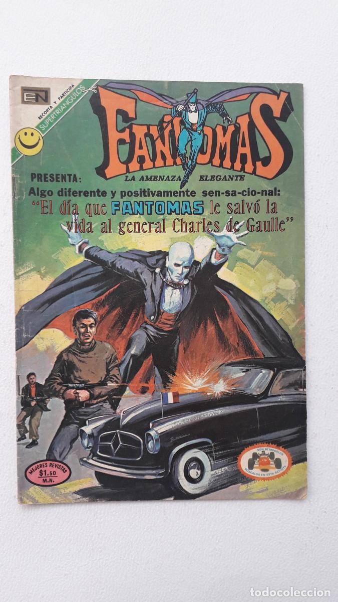 Tebeos: Fantomas n&deg; 94 (1972) - original editorial Novaro - Foto 1
