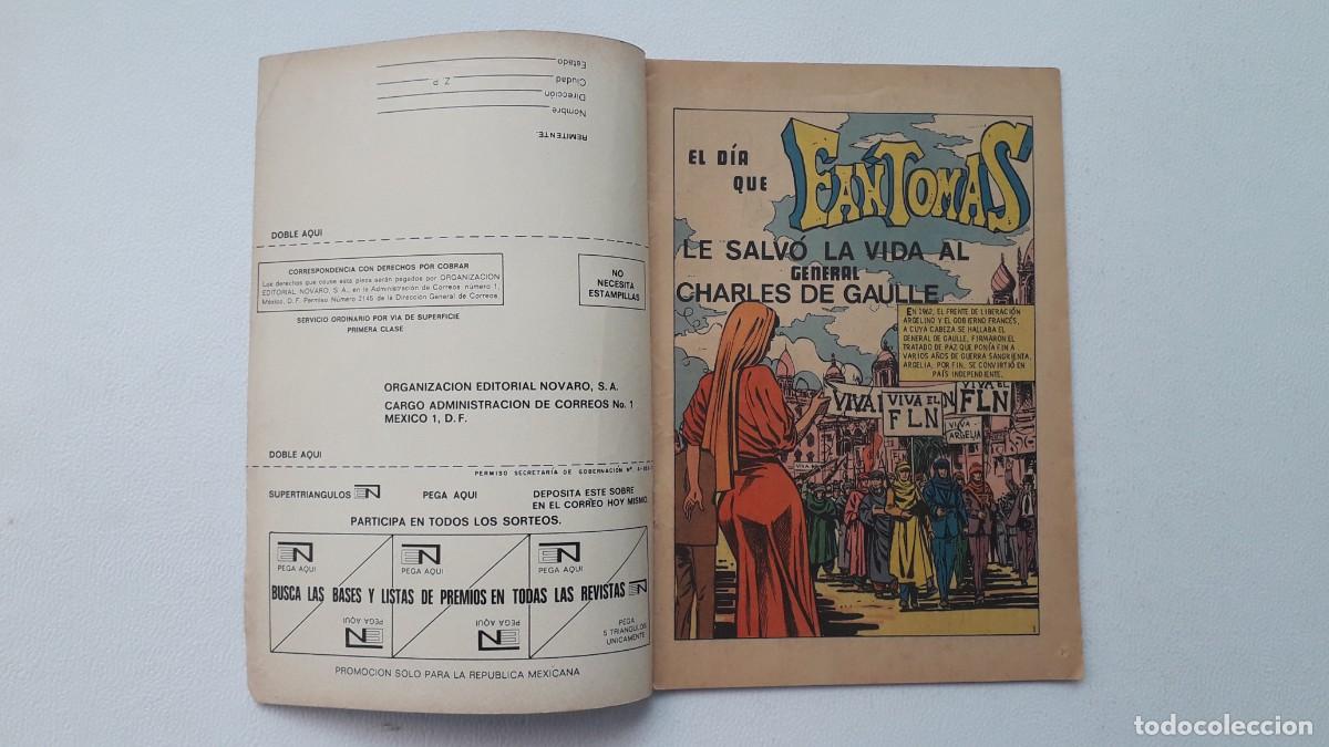 Tebeos: Fantomas n&deg; 94 (1972) - original editorial Novaro - Foto 2
