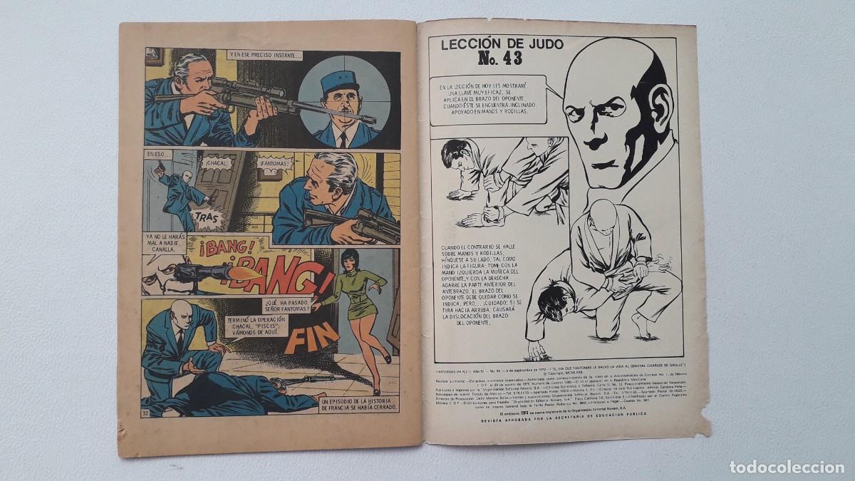 Tebeos: Fantomas n&deg; 94 (1972) - original editorial Novaro - Foto 3
