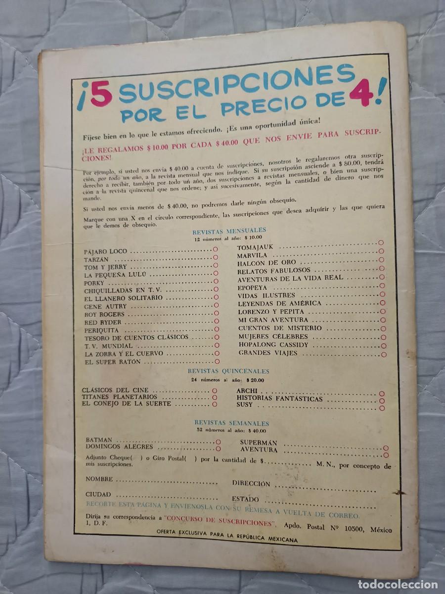 Tebeos: VIDA ILUSTRES NUMERO 97 NOVARO - Foto 2