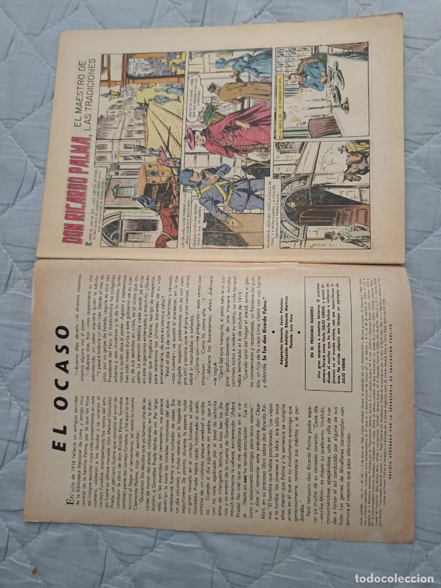 Tebeos: VIDA ILUSTRES NUMERO 130 NOVARO - Foto 3