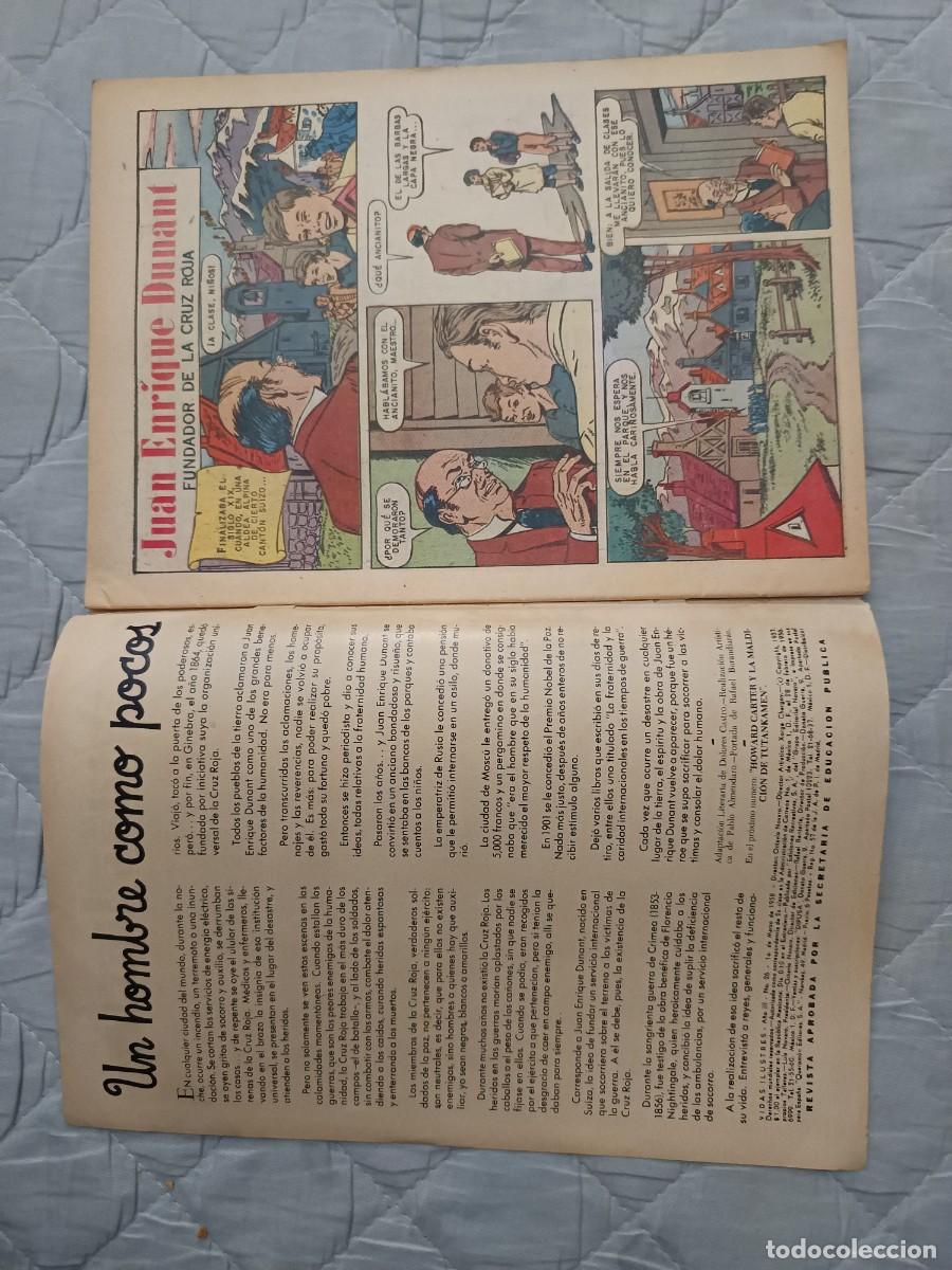 Tebeos: VIDA ILUSTRES NUMERO 26 NOVARO - Foto 3