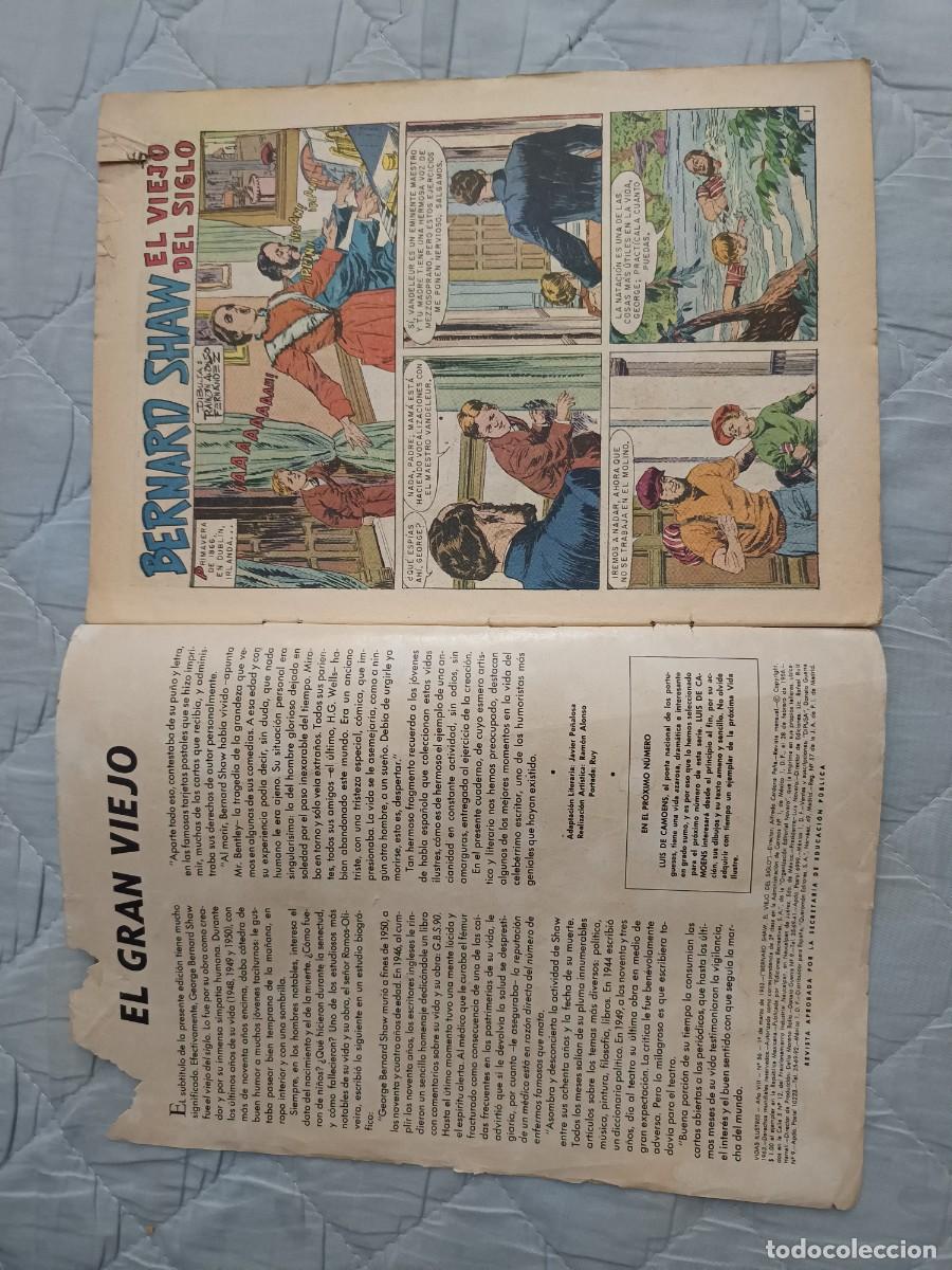 Tebeos: VIDA ILUSTRES NUMERO 86 NOVARO - Foto 3