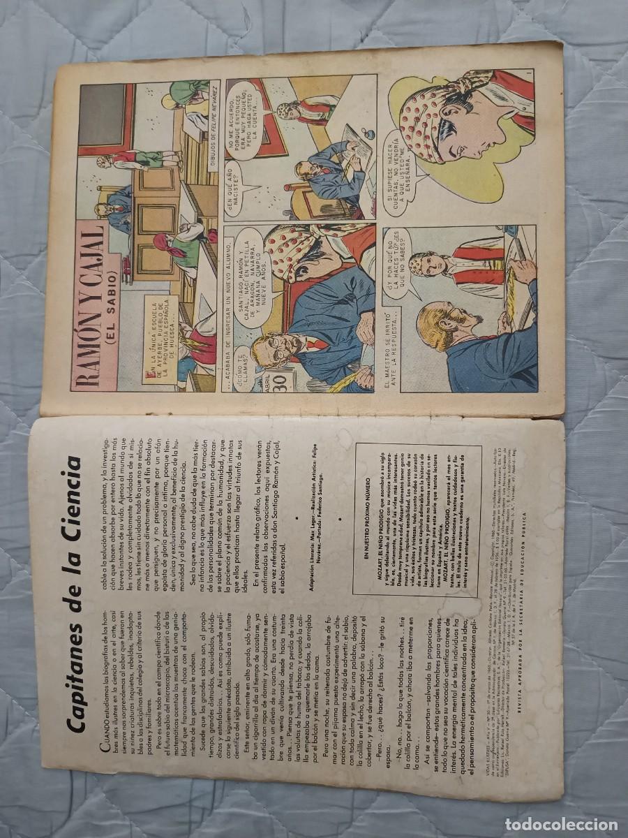 Tebeos: VIDA ILUSTRES NUMERO 50 NOVARO - Foto 3