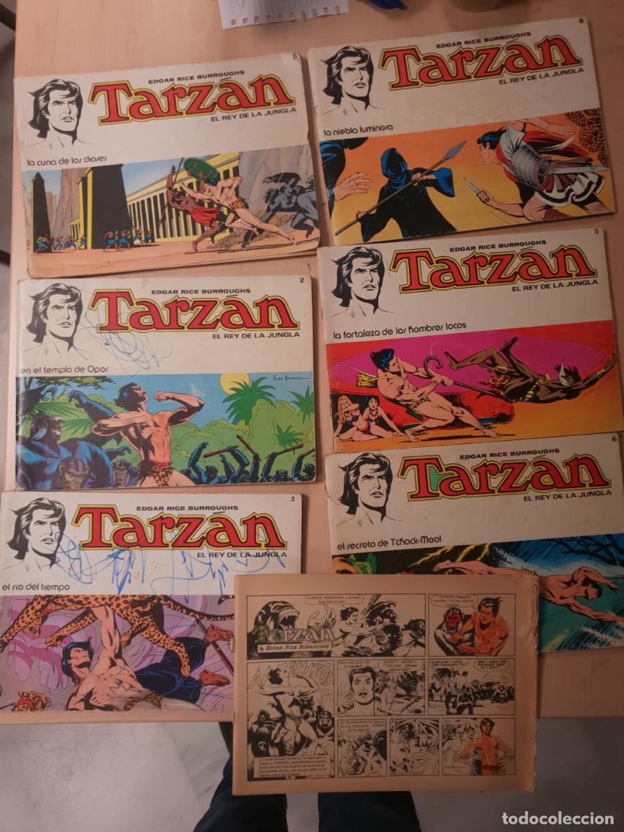 Tebeos: Tarzan el rey de la jungla gran formato 7 ejemplares - Foto 1