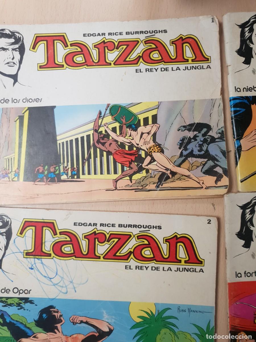 Tebeos: Tarzan el rey de la jungla gran formato 7 ejemplares - Foto 2