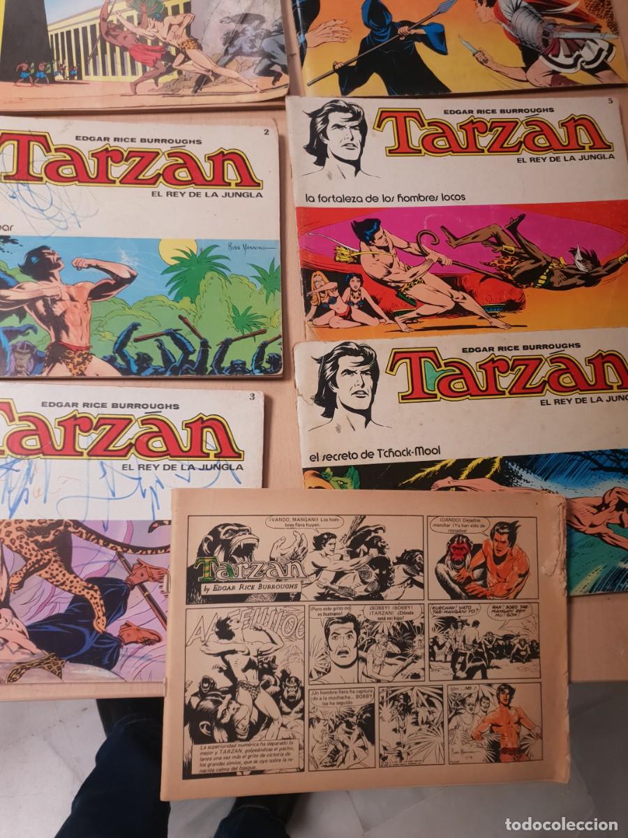 Tebeos: Tarzan el rey de la jungla gran formato 7 ejemplares - Foto 3