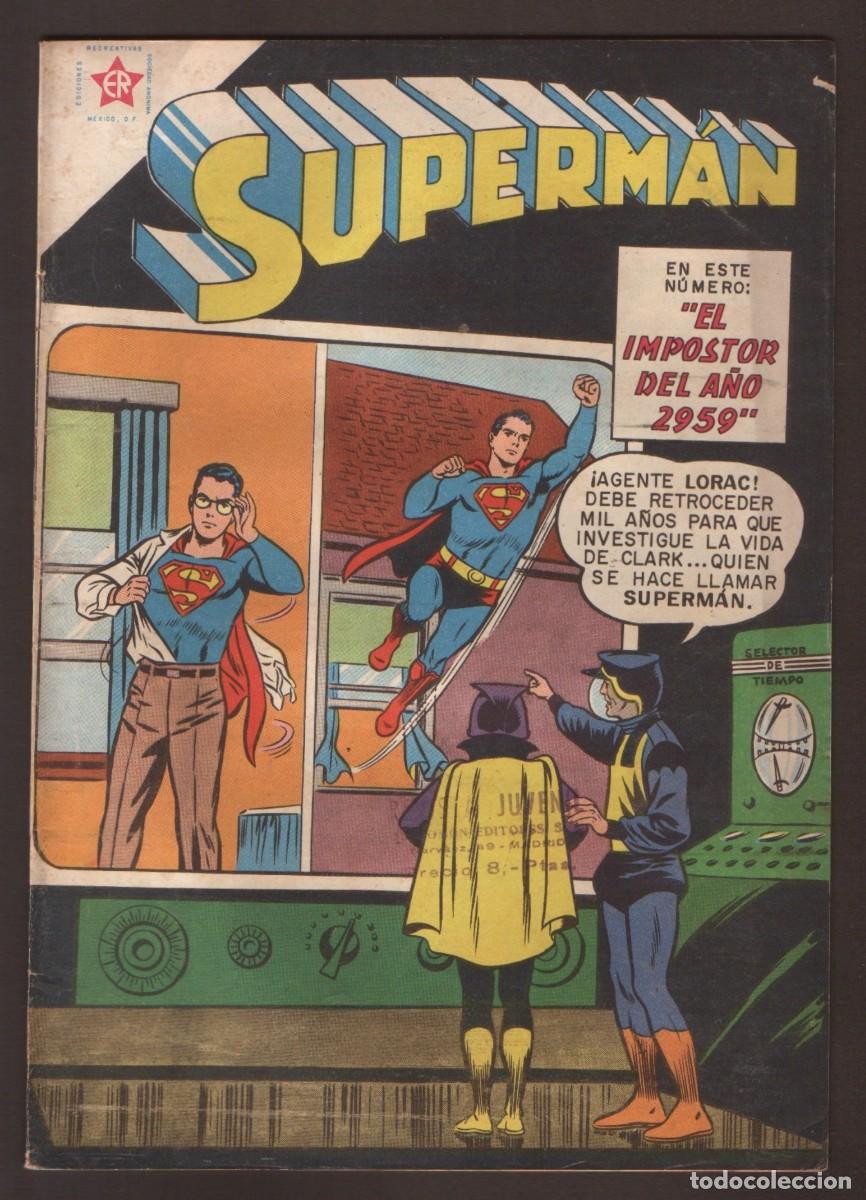 Tebeos: SUPERMAN 207, editorial NOVARO 1959 - Foto 1