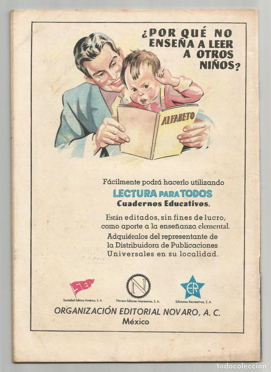 Tebeos: SUPERMAN 207, editorial NOVARO 1959 - Foto 2