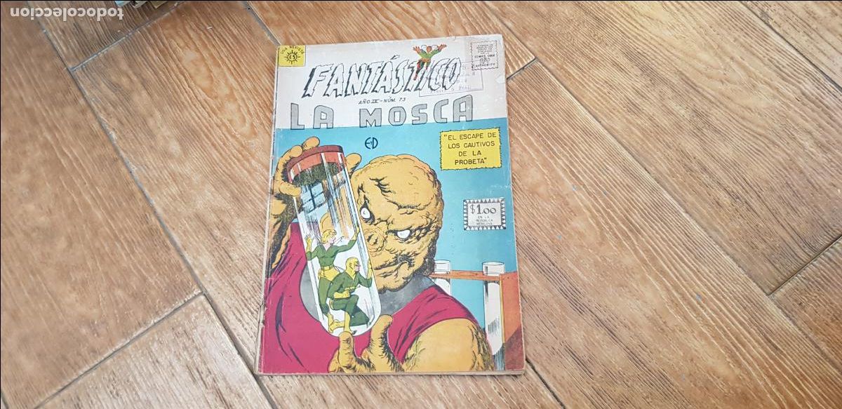 Tebeos: FANTASTICO, N&Uacute;MERO 73, LA MOSCA, EDITORIAL SOL 1962 - Foto 1