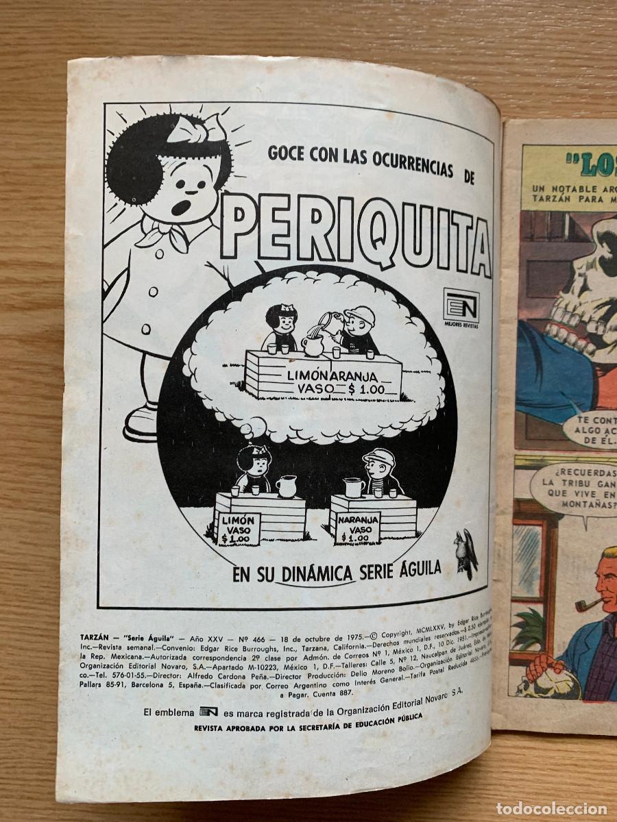 Tebeos: Tarzan n&ordm; 456 - Excelente Estado - Foto 2