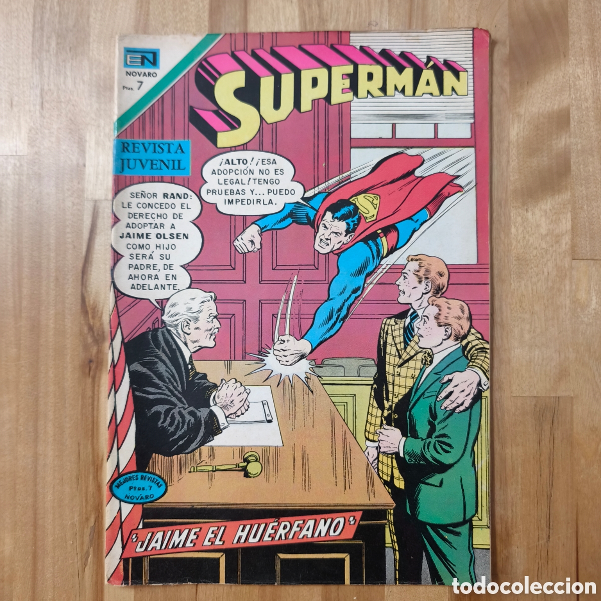 Tebeos: Lote 20 Novaro Superman - Foto 2
