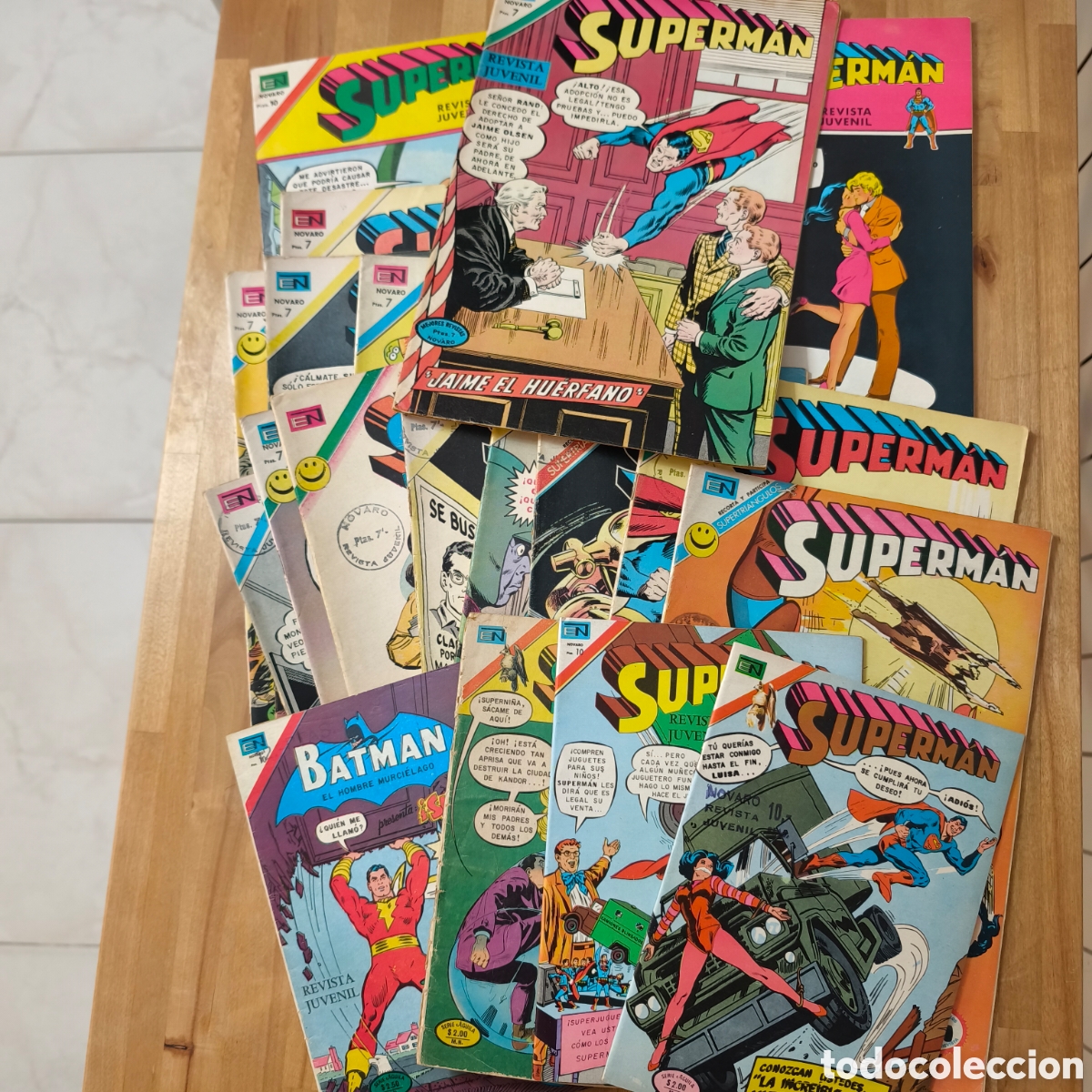 Tebeos: Lote 20 Novaro Superman - Foto 1