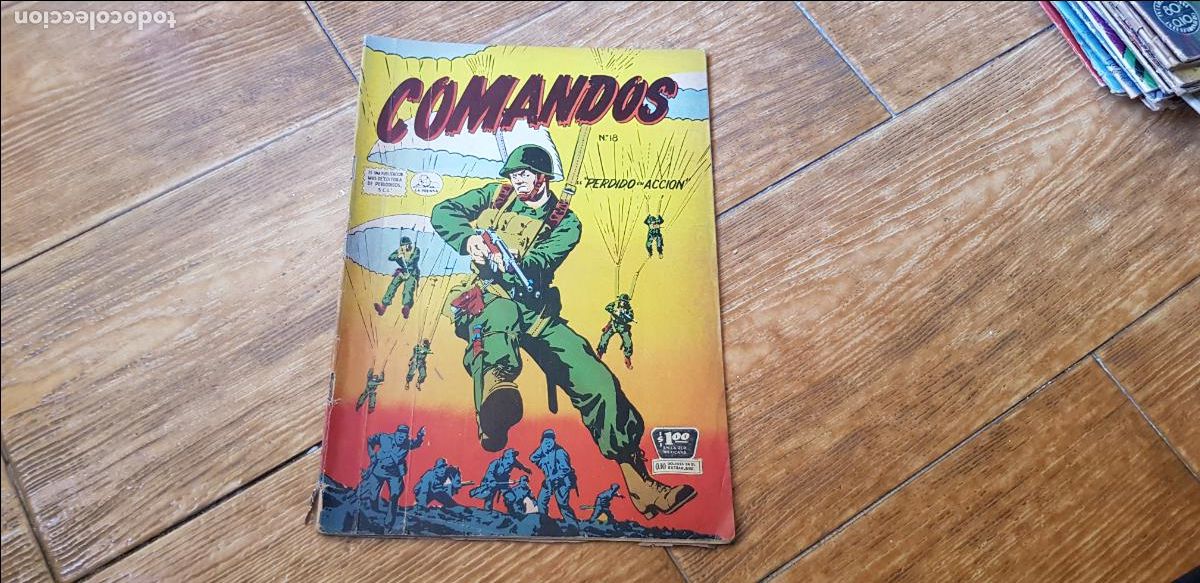 Tebeos: COMANDOS N&ordm; 18 LA PRENSA - Foto 1