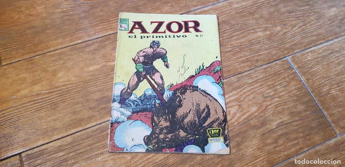 Tebeos: AZOR EL PRIMITIVO N&ordm; 37 EDITORIAL LA PRENSA 1967 - Foto 1